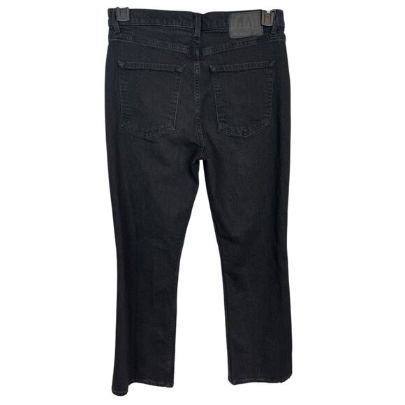 GRLFRND Erin high rise flare jeans in black size 28 - Picture 3 of 12